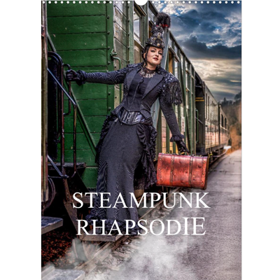 Steampunk Rhapsodie Steampunk trifft Fotokunst: Ein Kalender voller Fantasie und Eleganz. Dieser außergewöhnliche Kalender präsentiert zwölf kunstvoll inszenierte Fotografien im Steampunk-Stil – mit viktorianischer Mode, nostalgischen Kulissen